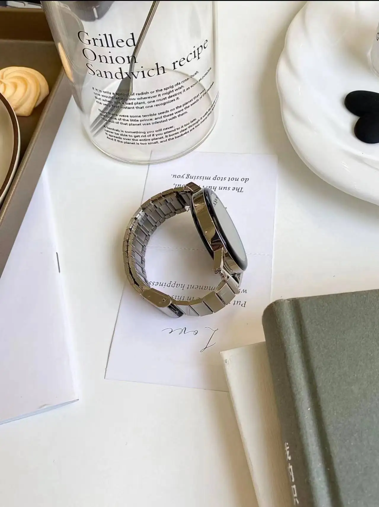 20mm 22mm Stainless Steel Strap for Huawei Watch GT 2/3 Amazfit GTR Samsung Gear S2/3 Galaxy Watch 3 4 Classic 5 Pro Active Band