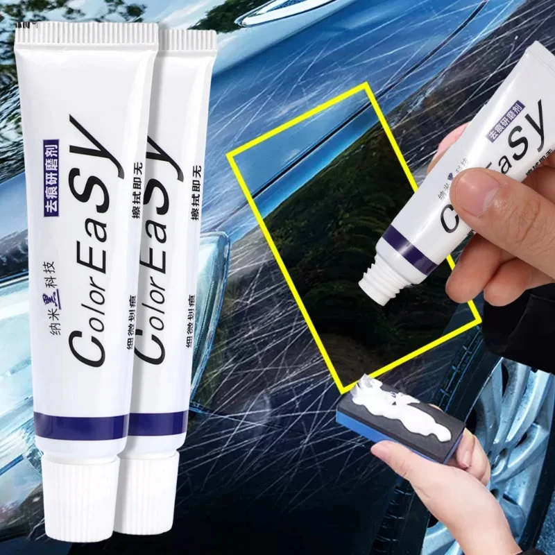 Car Paint Scratch Repair Kit Auto Body Scratch-Removing Abrasive Polishing Paste Stain-Removing Self-Adhesive Maintenance Wax