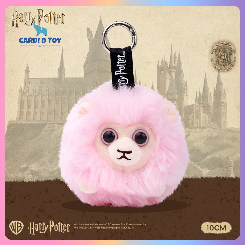 

New Genuine Harry Potter Stuffed Plush Doll Pygmy Puff Cute Round Shape Plush Figure Harry Potter Keychains Keyring Gift Toy