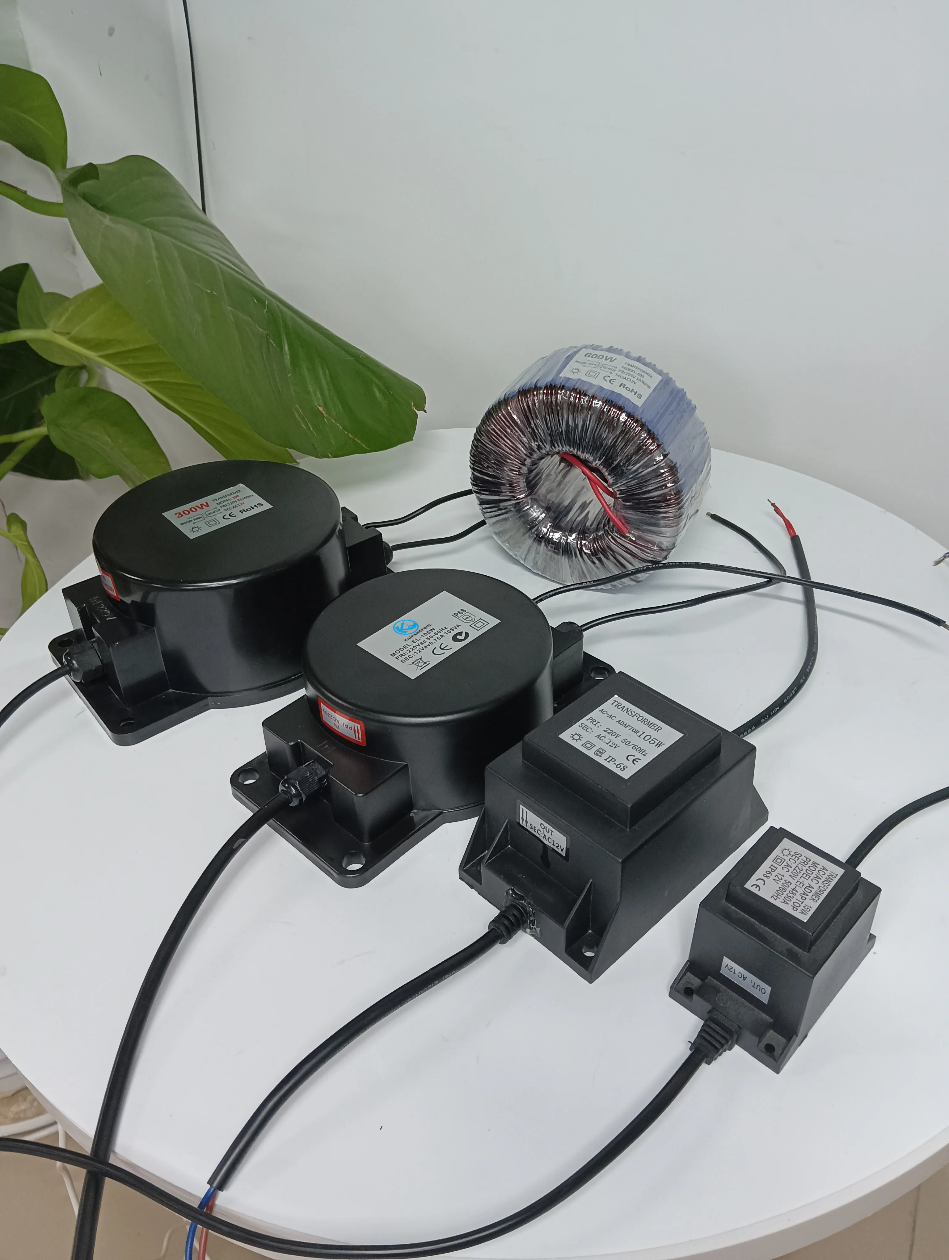 Waterproof High Frequency Transformer AC 110V 220V To 12V Power Adapter For Swimming Pool Underwater Light