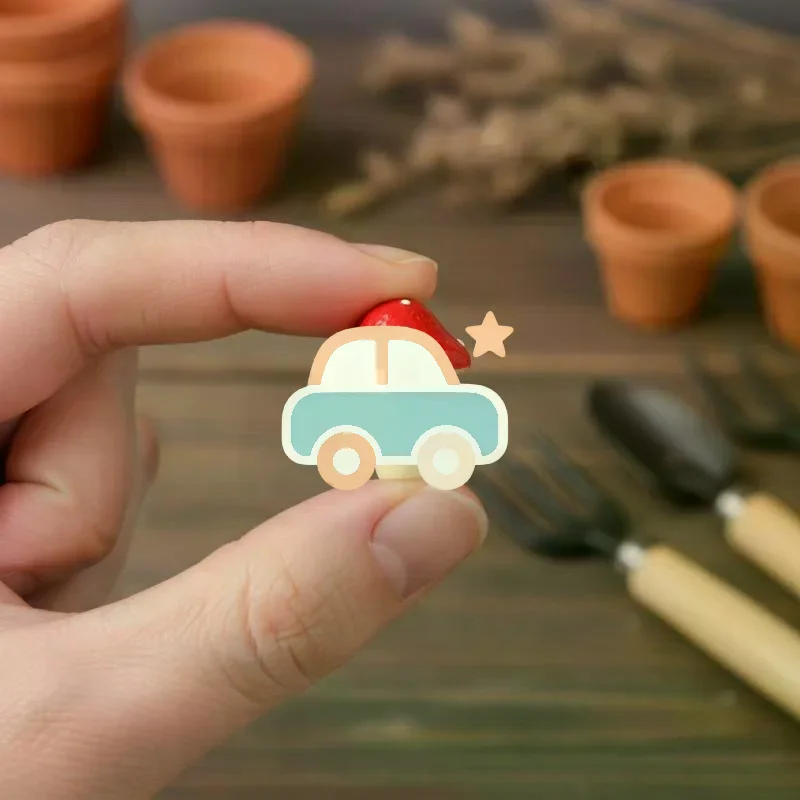 Mini Resin Mushroom Ornament Durable Cute Tiny Decor for Dollhouse Aquarium Fairy Garden Bonsai Home Desktop Decor