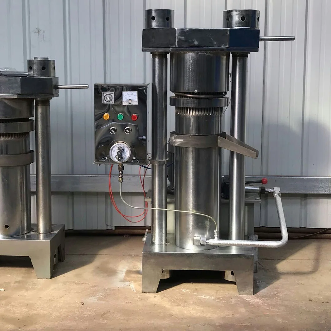 Almond Oil Extraction Machine/olive Oil/small Cocoa Butter Hydraulic Oil Press Machine Peanut Oil Press