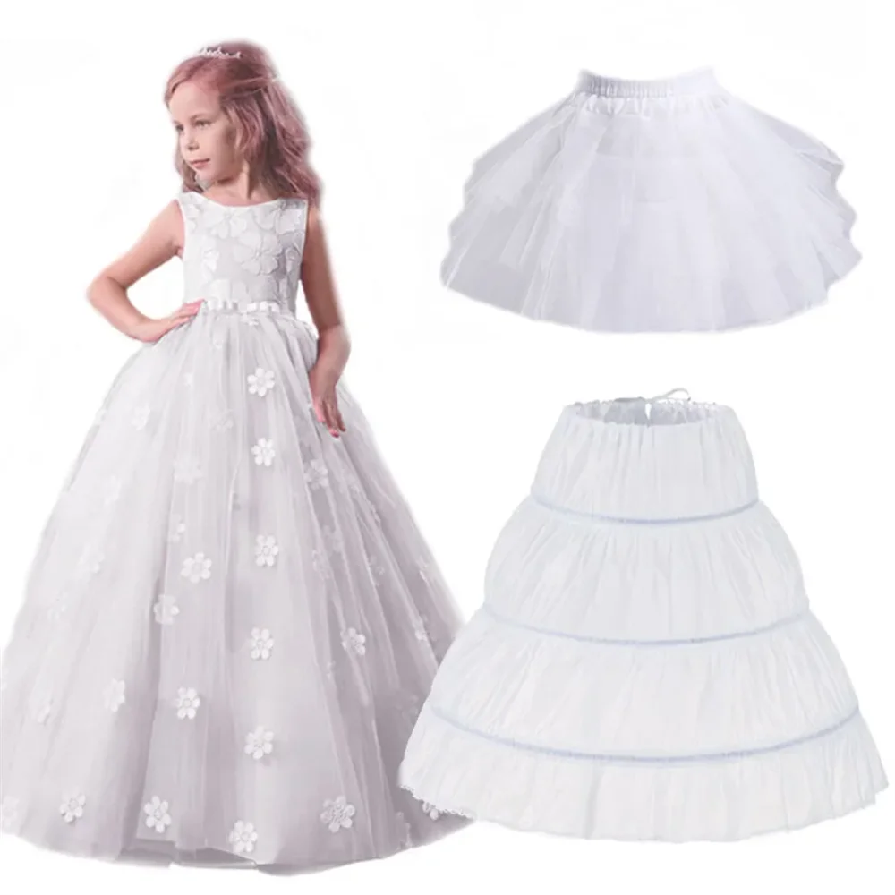New Girls Summer Skirt Petticoat Baby Girls Toddler Christmas Princess Birthday Party Kids For Girls Children Clothing Vestidos