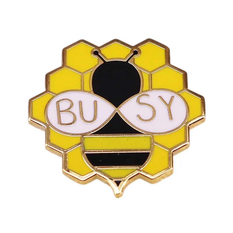 

Busy and Hardworking Bee Brooch