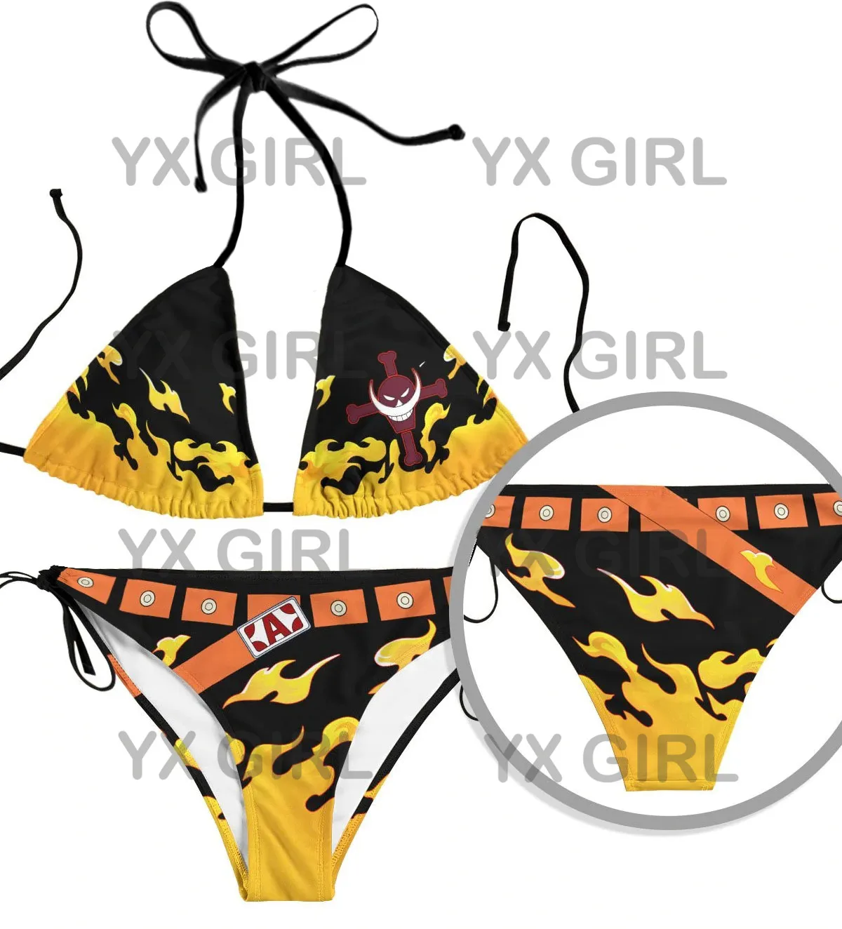 ace-summer-bikini-swimsuit3D All Over Printed Sexy Bikini Summer Women For Girl Beach Swimsuit Cosplay Clothes