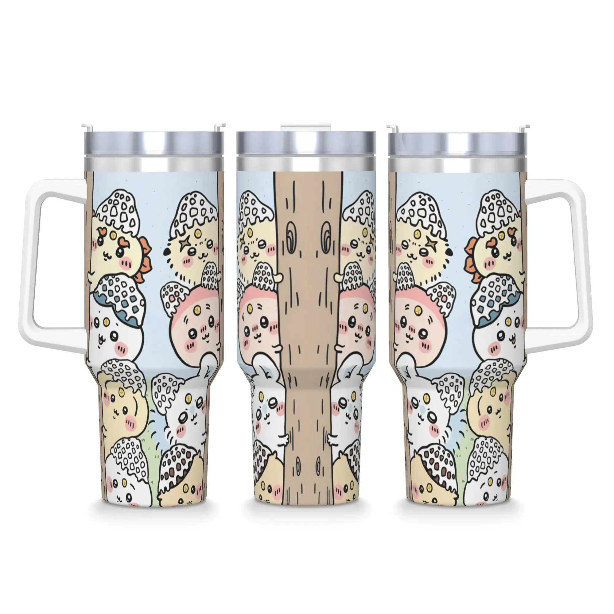 

Stainless Steel Tumbler C-Chiikawas Thermal Mug Heat Preservation Cold and Hot Mugs Cup Travel Design Water Bottle