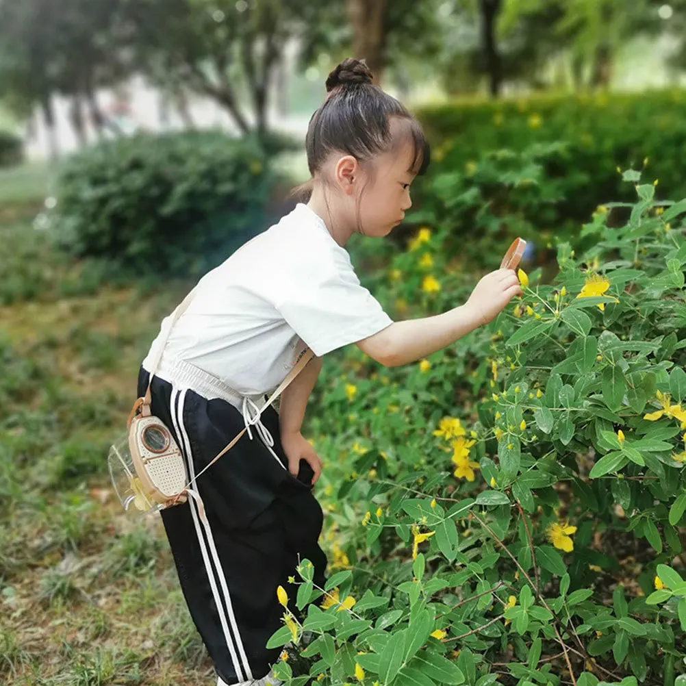 어린이를 위한 1세트 곤충 포획 키트 프리미엄 관찰 상자 학습을 위한 실습 교육 장난감