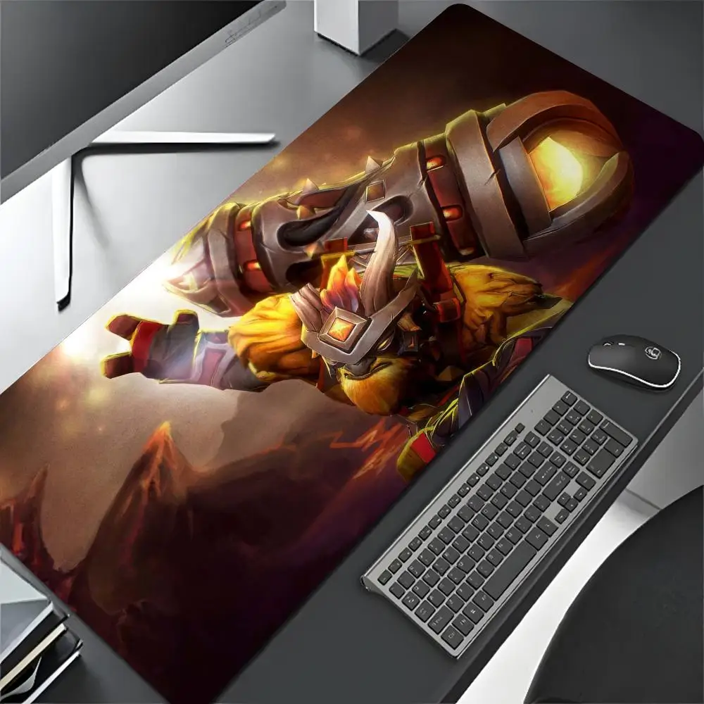 Earthshaker Elder Titan Ember Spirit Mouse Pad Cartoon Lockedge Large Gaming Pad Computer Gamer Keyboard Mouse Mat Desk Mousepad