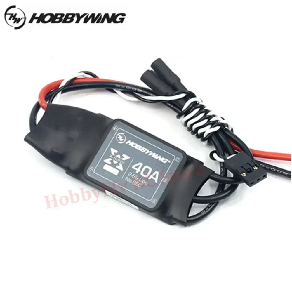 Hobbywing XRotor Brushless ESC 20A 40A 2-6S No BEC High Refresh Speed Controller for RC FPV Airplane UAV Quadcopter Drone