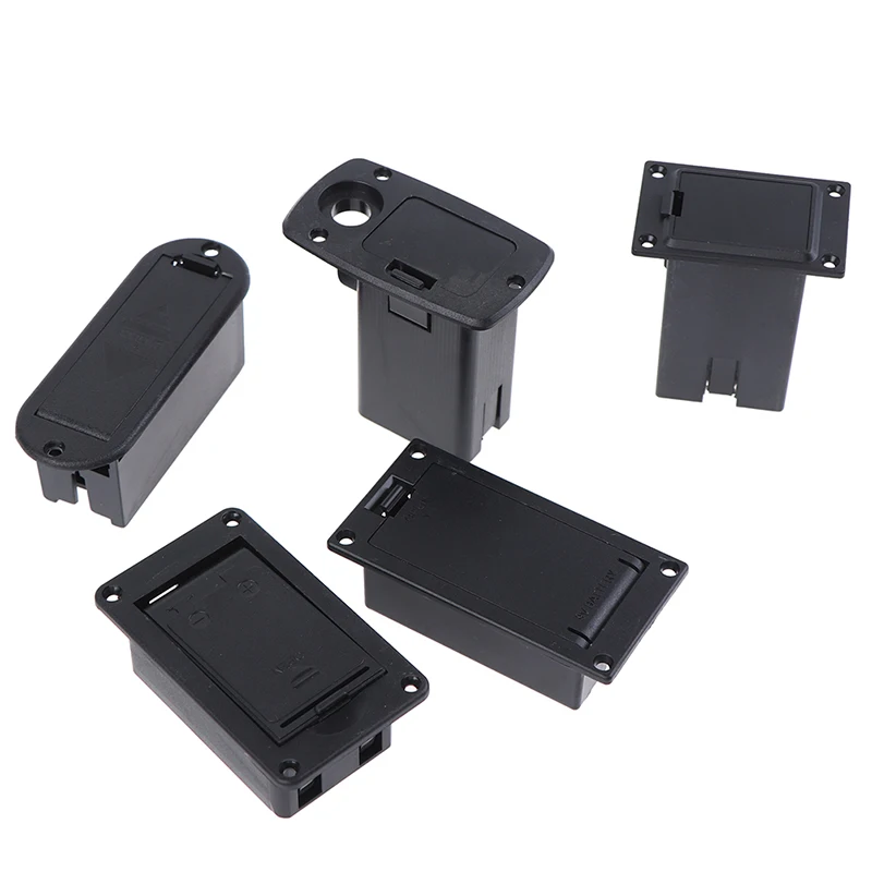 Active Bass Guitar Pickup 9V Battery Boxs 9V Pick Up Battery Holder/Case/ Cover with Safe Protection Design, Long-lasting ...