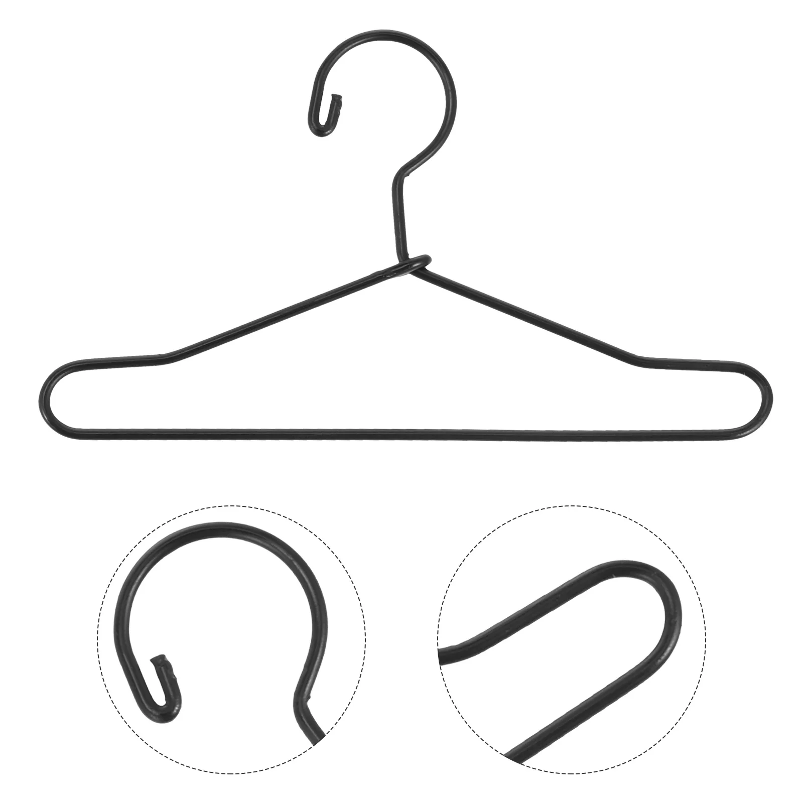 

20 Pcs Hanger Clothes Kindergarten Supplies Clothing Rack Hanging Mini Hangers Coat Support Metal Organizer