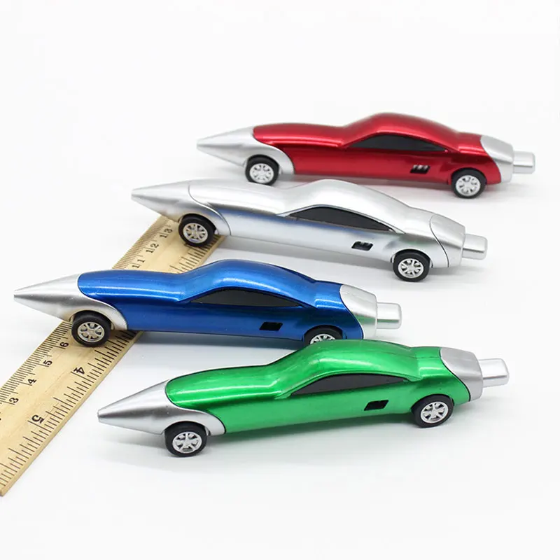 Novelty Racing Car Design Ball Pens Portable Creative Ballpoint Pen Quality for Child Kids Toy Office School Supplies