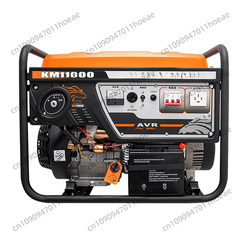 Gasoline Generator 8.5KW Equal Power Dual Voltage Electric Start Small Gasoline Generator 220V/380V