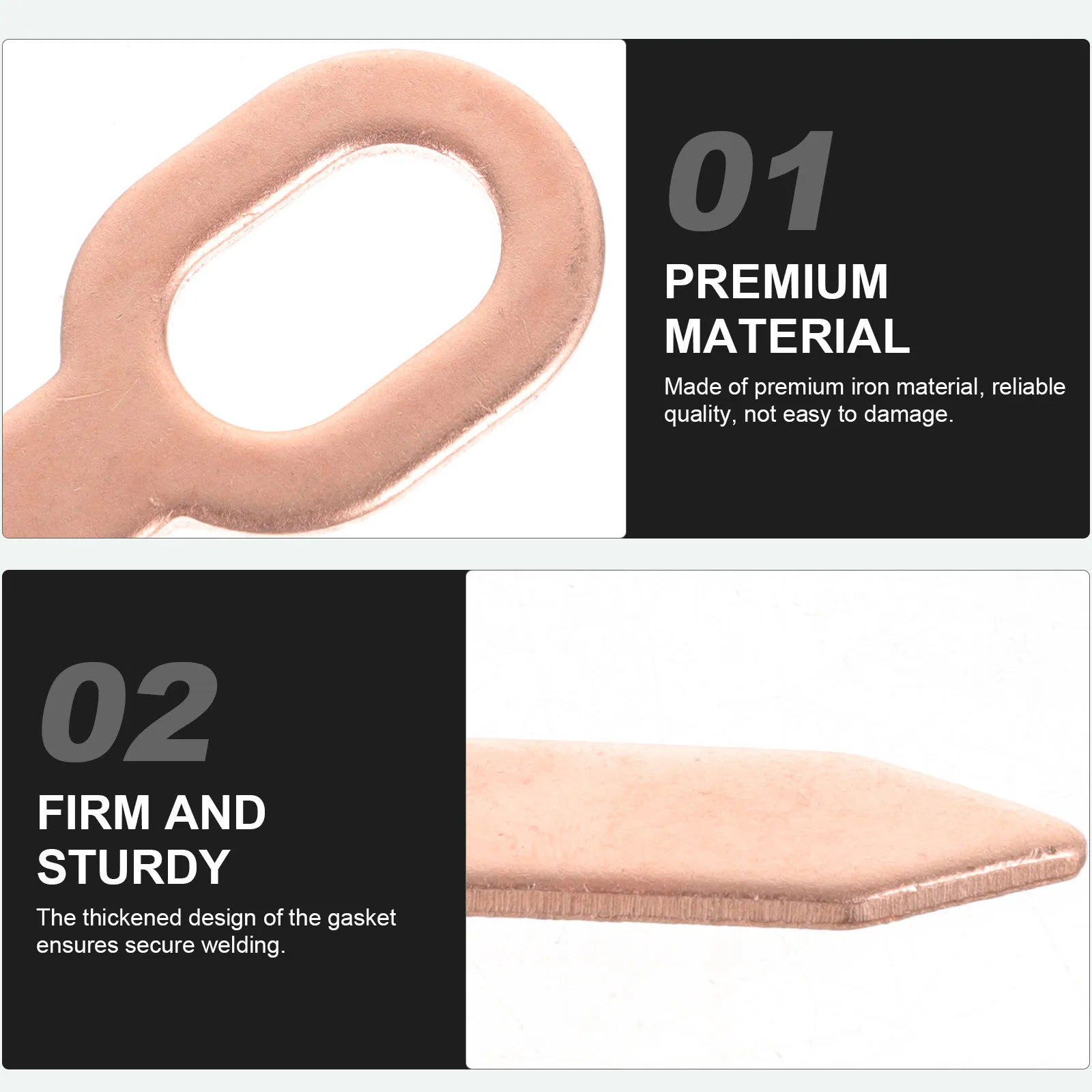 

100 шт. Прочные железные OT-листы для ремонта кузова автомобиля, для точечной сварки, долговечные, компактные