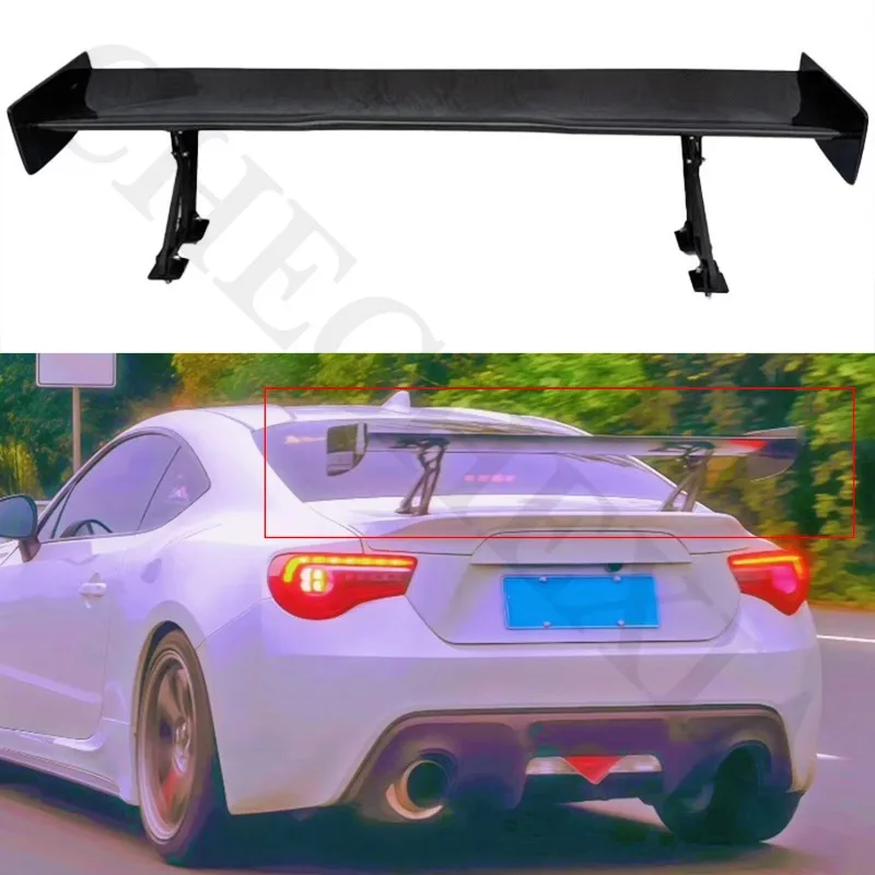 For 2013-2020 Toyota GT86 Subaru BRZ FRP Carbon Fiber Rear Spoilers Wings Tail Wing Boot Spoiler Automobiles Parts Accessories 2