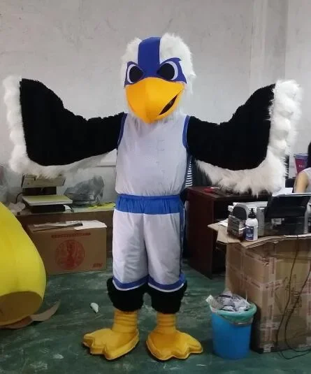 

Cartoon Animal Eagle Mascot Costume Birds Mascotter Christmas Cosplay Costumes for Adults Birthday Mask Party Event Halloween