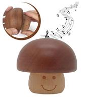 Wind-up Mini Cute Mushroom Musical Boxes Wooden Music Exquisite Birthday Box Delicacy Gift Decoration Appearance Desktop B2K5