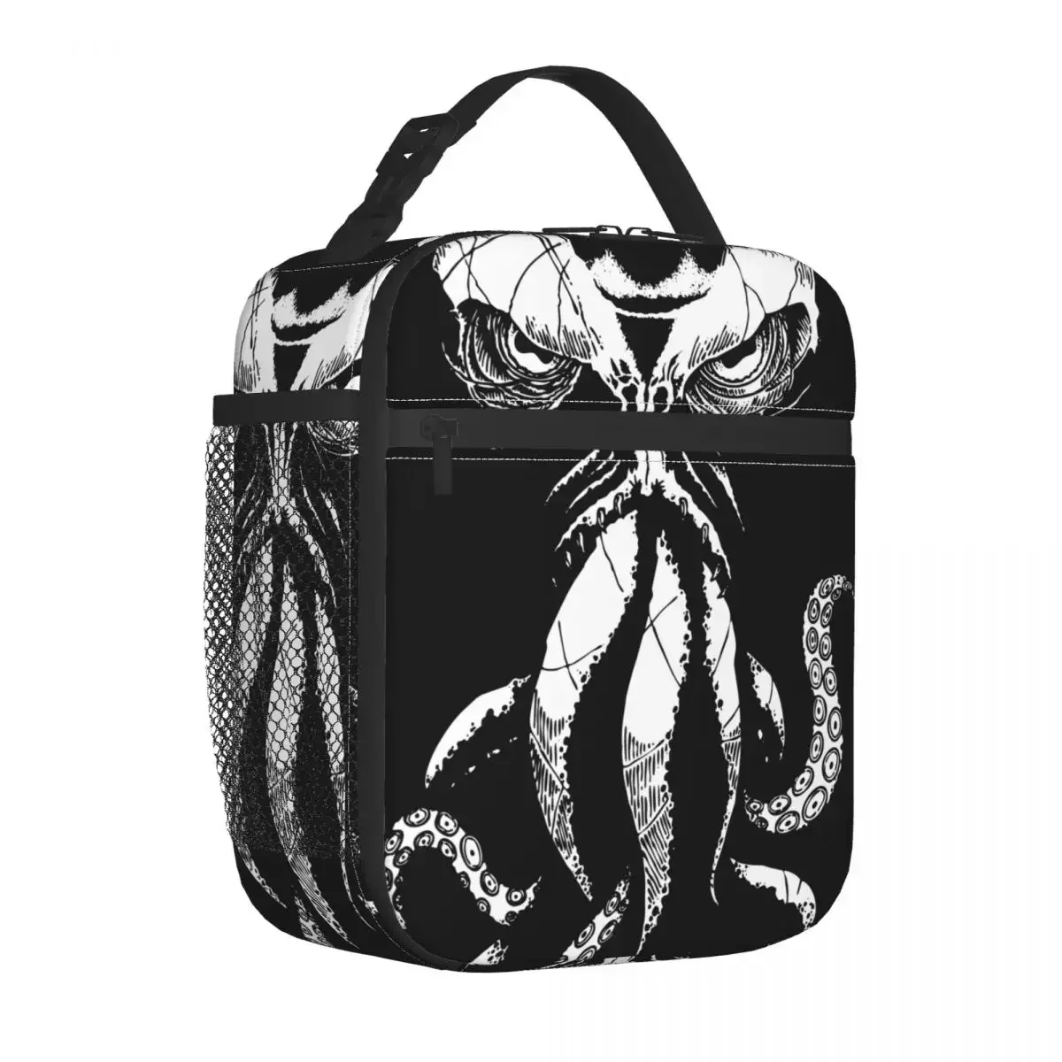 

Cthulhu Wakes Термоизолированная сумка для обеда Cthulu Lovecraft Horror Necronomicon Chthulu Контейнер для обеда Термальный ланч-бокс