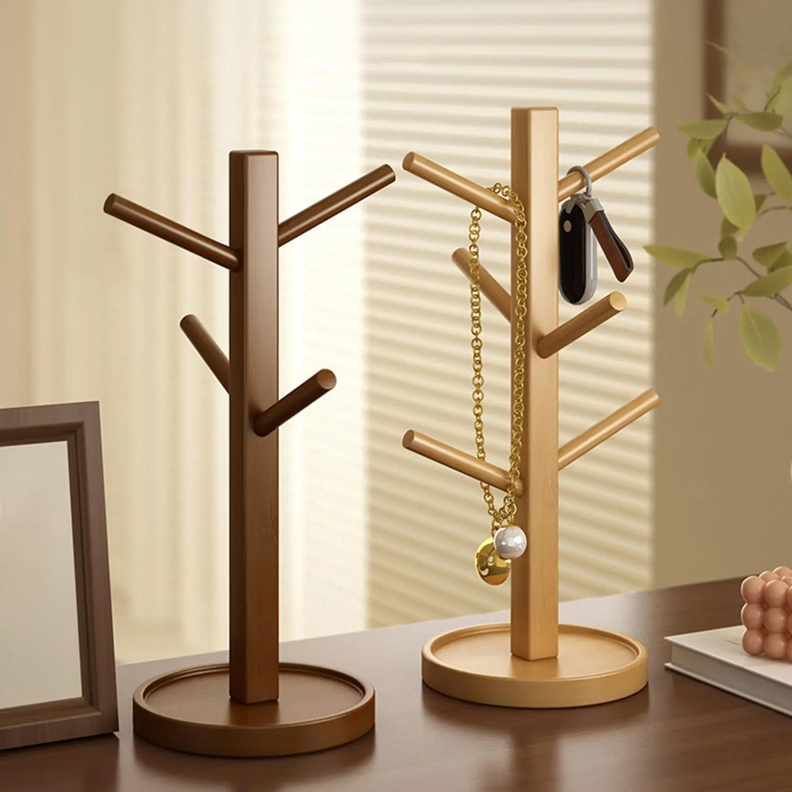 

Компактная подставка для кружек Mug Tree, аксессуар для бара, держатель для кофейных кружек с 6 крючками для свадьбы, гостиной, кафе, ресторана, отеля, вечеринки