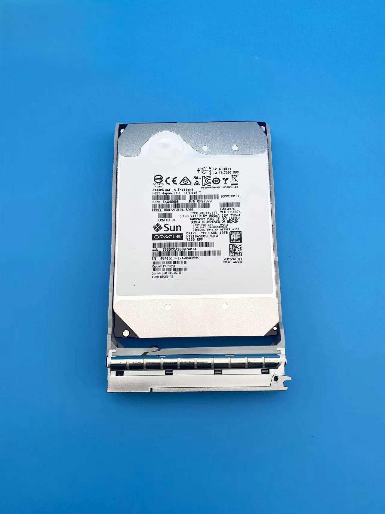 

EMC 600GB 15K SAS 0F27370 E4G460WK hard disk