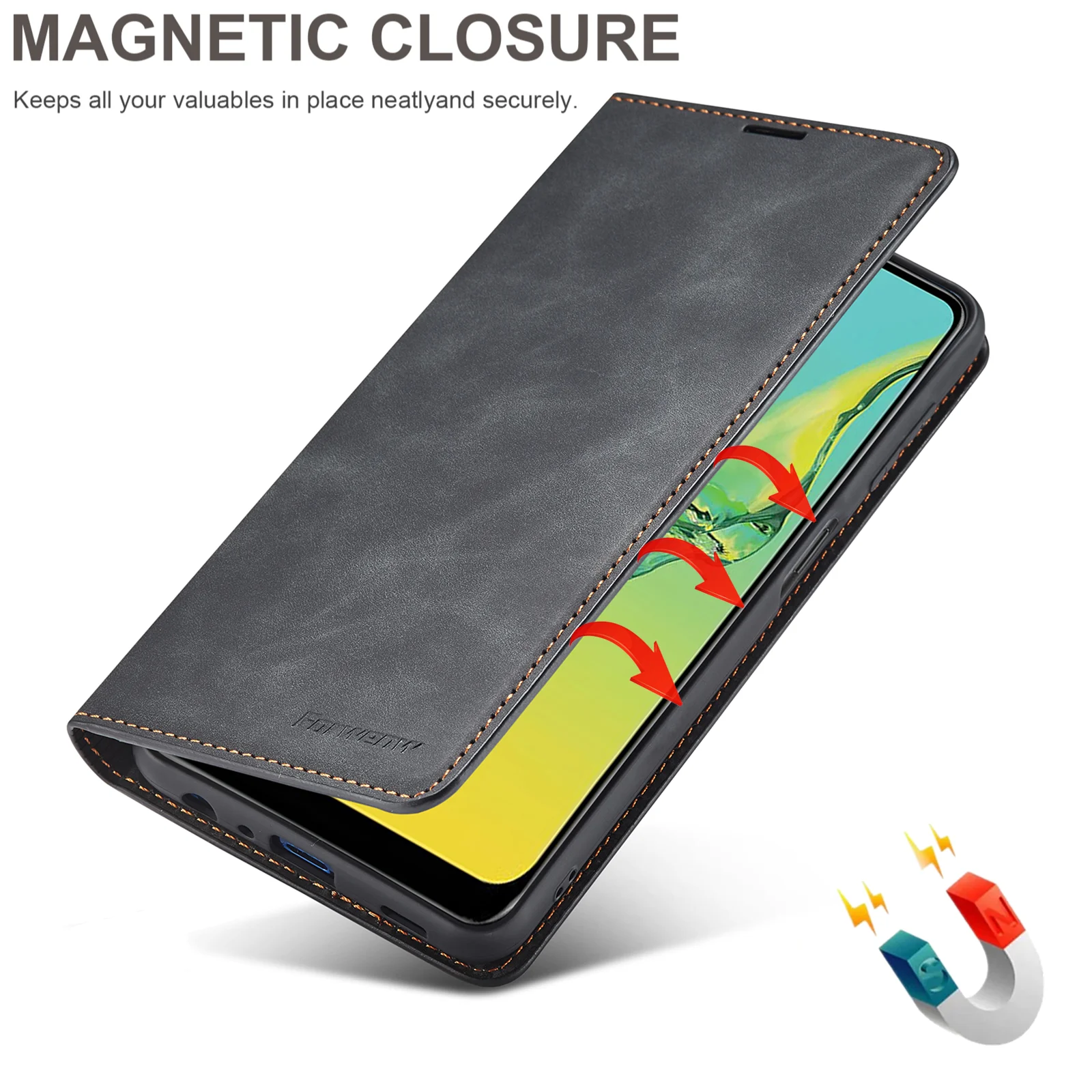 Leather Case For Samsung A14 A54 A34 A24 A13 A23 A53 A33 5G A04E Flip Wallet for Galaxy A52 A72 A32 A42 A22 A12 A51 A71 A31 A21S