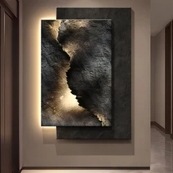 Luxury LED Sandstone Wall Lamp For Indoor Living Room Corridor Hallway Kitchen Hotel LustreHome Decoration Modern Mural Light