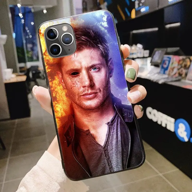 Siêu Nhiên Jared Padalecki KAZ 2Y5 Điện Thoại Cho iPhone 14PRO 13 12Mini 11pro Max 6 6S 7 8plus Xsmax Xr 5 5S Se 2020 Trường Hợp