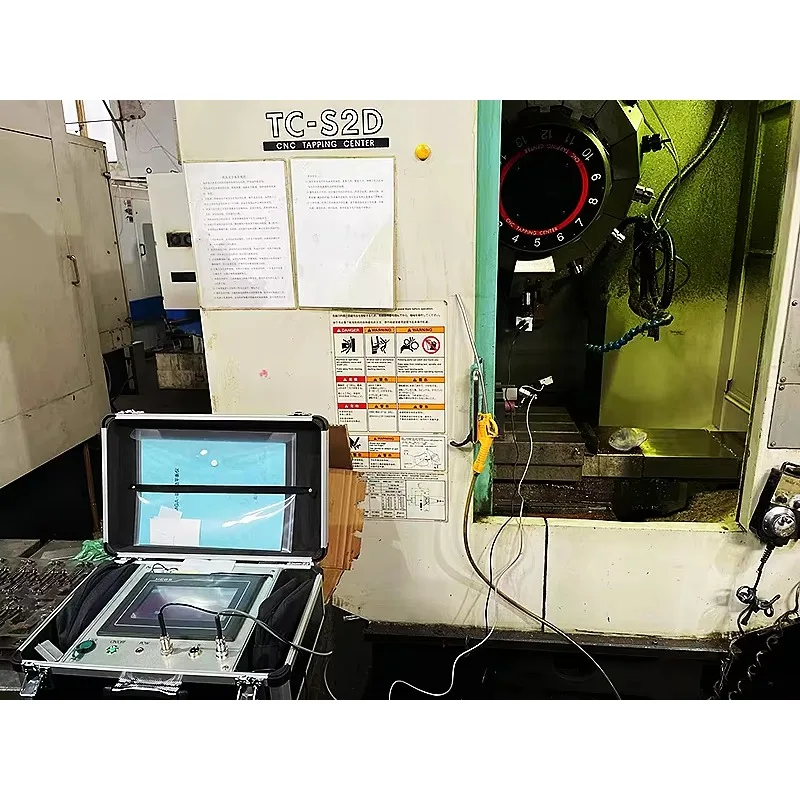 High Speed AM-VT900 Lathe Spindle Fan Impeller Dynamic Balancer On-site Rotation Single-sided Double-side Vibration Source