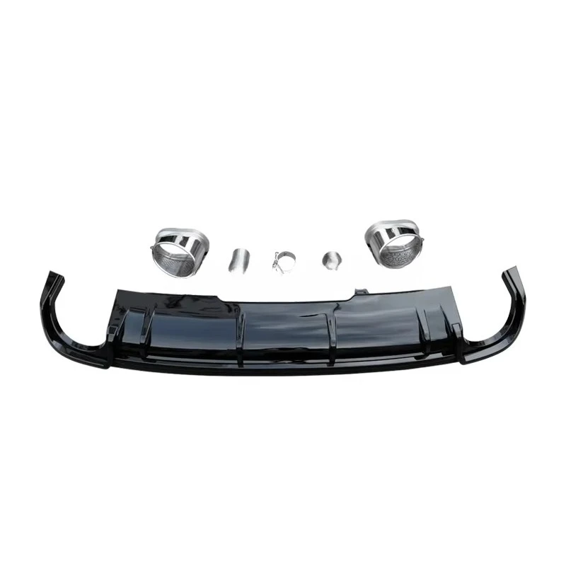 Rear Diffuser For Audi A4 B9 Facelift 2017-2019 New Condition Car Accessories