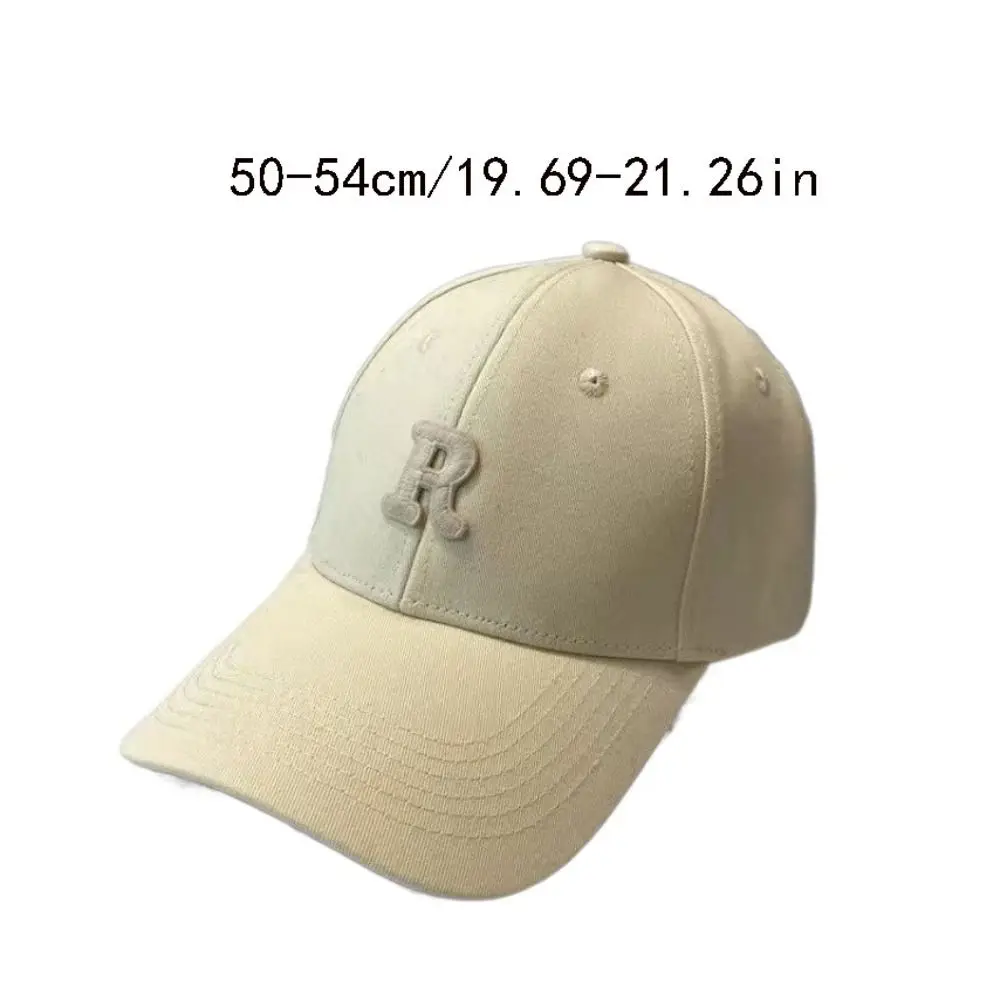 Topi Bisbol Anak-anak Gaya Korea Topi Matahari Musim Panas Anti-UV Bordir Huruf Topi Anak Perempuan Kasual Cepat Kering Topi Berpuncak Luar Ruangan