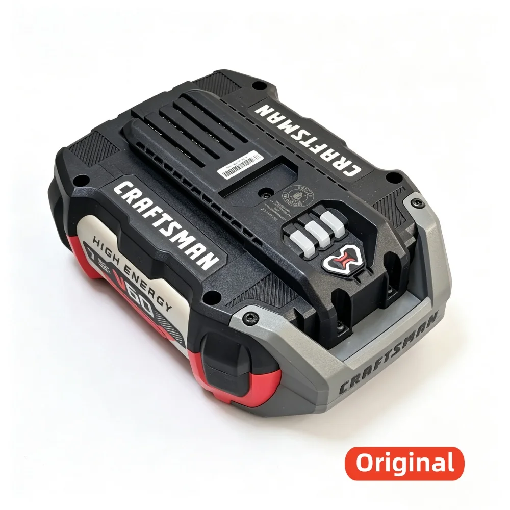 100%Original 2.5 7.5Ah for CRAFTZMAN 60V CMCMW260 CMCMW270 CMCST960 CMCCS660 Electric Lawn Mower Oil Chain Saw Tool Battery