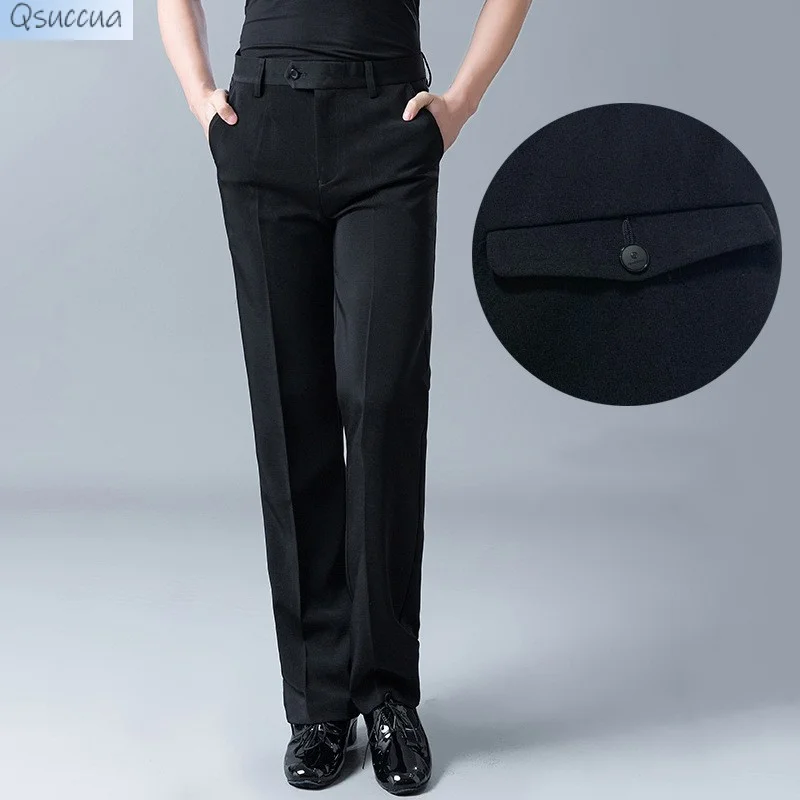 New Style Latin Dance Trousers Men's Modern Dance Ballroom Dance Practice Performance Pants