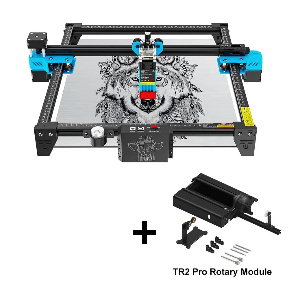 Acrylic Cnc Engraver CO2 Cortadora Lazer Laser Cutting Engraving Machine TTS-55 Twotree Portable Mini Wood For Metal DIODE