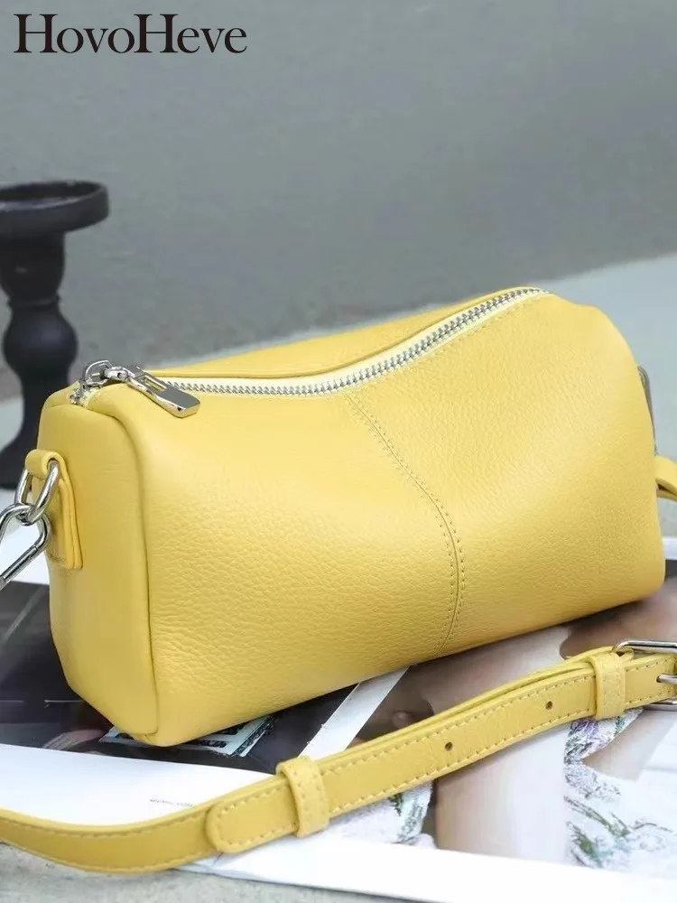 

Sweet Women Mini Small Pouch Casual Strap Crossbody Bags Zipper Softshell Cowhide Genuine Leather Shoulder Bag Solid Colors