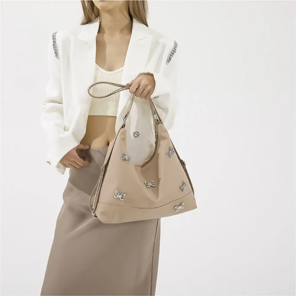 حقيبة كتف كاجوال Y2K على شكل فراشة حقيبة تسوق حقيبة الأم سعة كبيرة حقيبة حمل على ظهره حقيبة تحت الإبط حقيبة كروسبودي للسفر #1