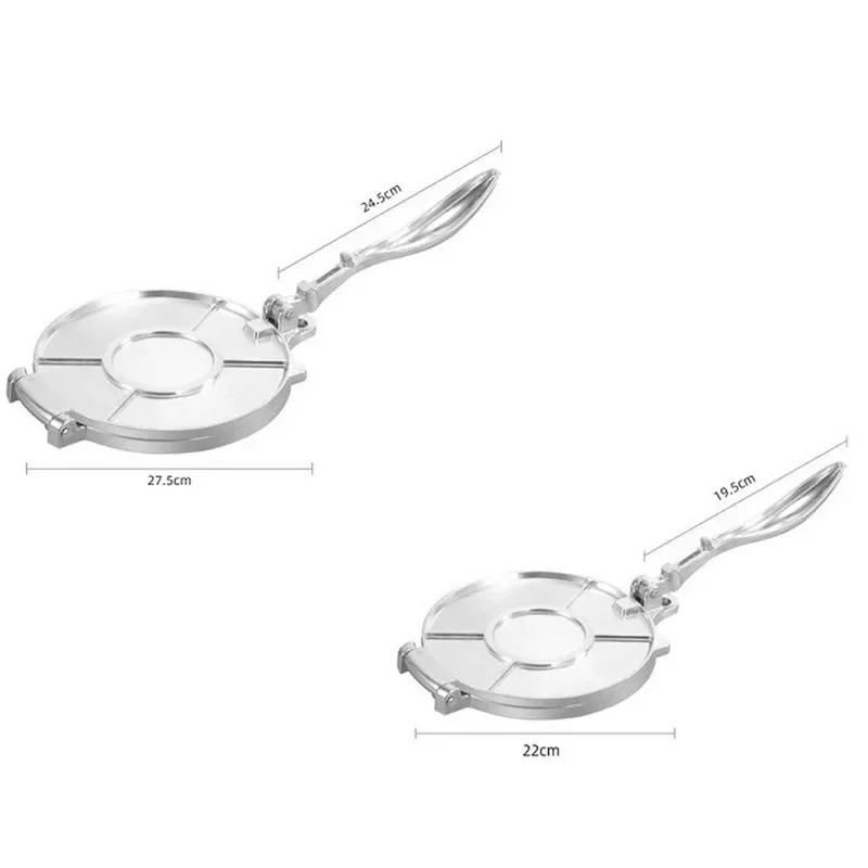 16/20cm Tortilla Press Maker DIY Manual Pizza Pie Making Tortillas Dough Pressing Tool Homemade Pancakes Kitchen Cooking Tool
