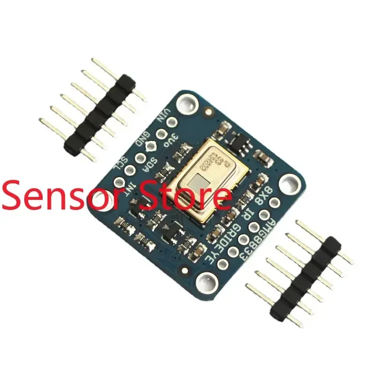 

5PCS Hot Selling AMG8833 IR8x8 Infrared Thermal Imager Array Temperature Measurement Human Body DC-DC Sensor Module