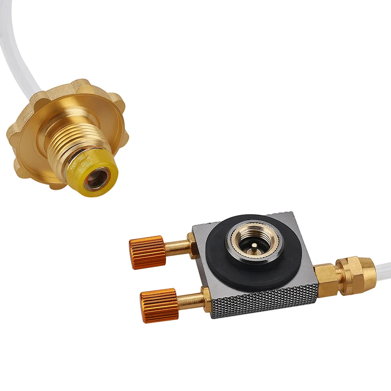 موقد غاز للتخييم الخارجي محول إعادة ملء البروبان ، محول أسطوانة مسطح LPG ، مقرنة خزان التعبئة ، ملحقات خزان إسرائيل #3