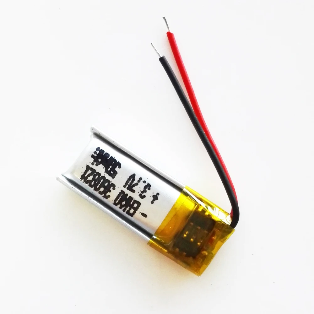 10 PCS 3.7V 50mAh Lipo lithium polymer Rechargeable Li ion Battery 360821 For MP3 GPS Bluetooth Headset Video Pen  3.6x8x21mm