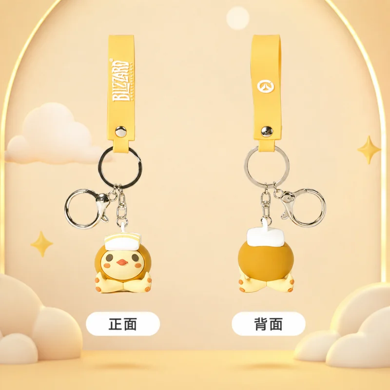 Genuine Pachimari Soft PVC Keychain Pendant Duck Style Cyber Style Pachimari Hanging Charm Game Merch Collectible Ornament Gift view 6