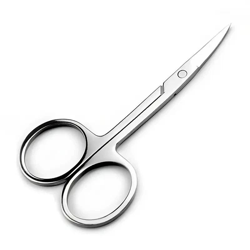 Petites ciseaux en acier inoxydable pour ongles, ciseaux pour poils de sourcils et de nez, coupe-ongles, coupe-visage, outil de maquillage et de beauté