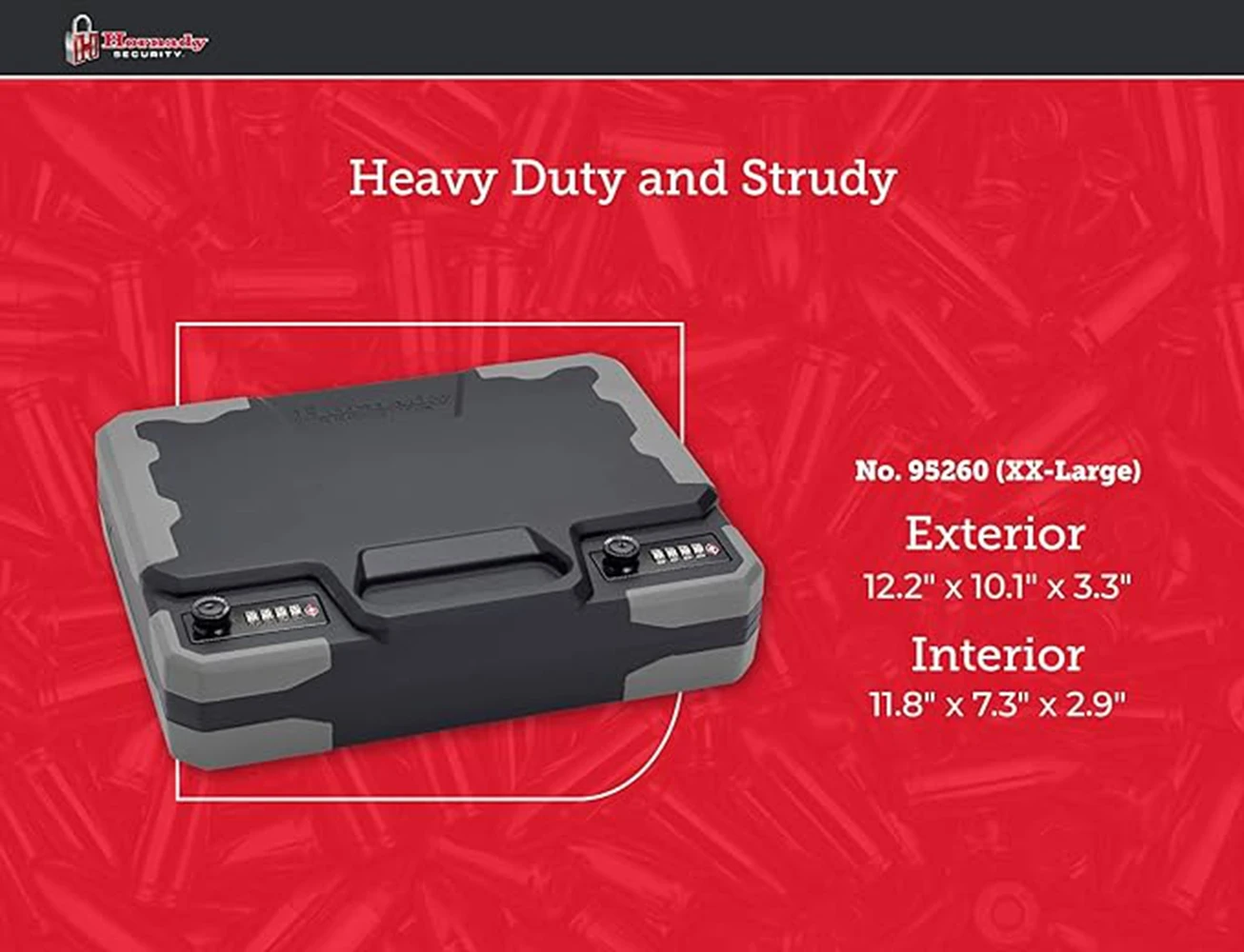 Hornady Treklite Combinação Lock Box, XXL