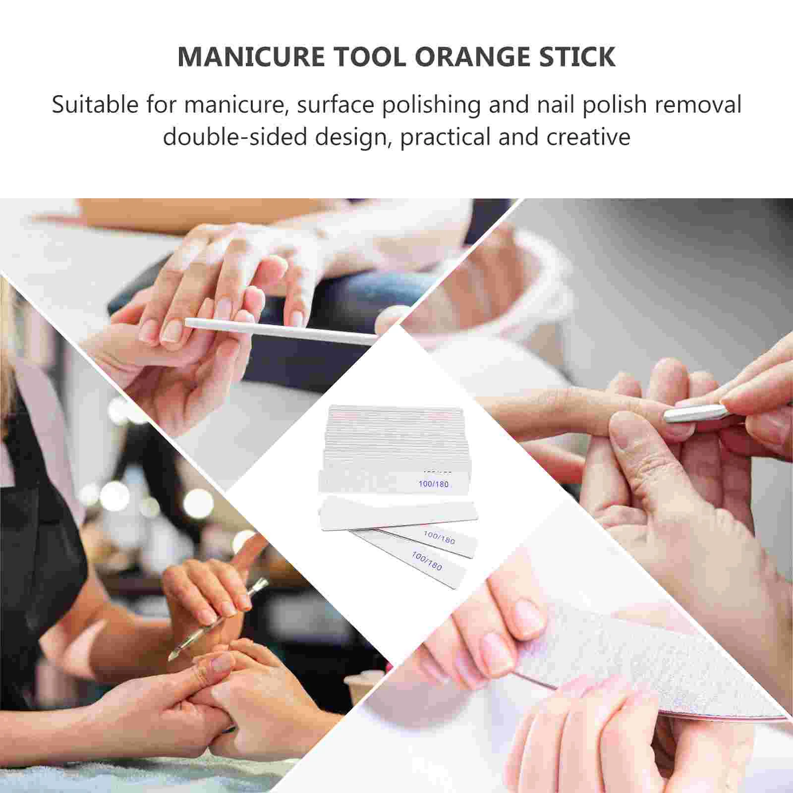 Limes à ongles bandes de ponçage, outils de manucure, éponge EVA Double face, couches en plastique PP, Kit de dissolvant de polissage 25 pièces