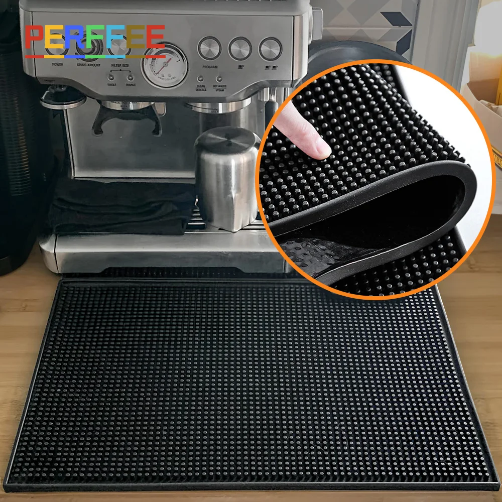 Homtone Rubberen overloopmat, 3 stuks, waterdicht, zwart, antislip, rubberen barmat, bar service, spoelmat voor keuken, restaurant, bars, KTV, cafés Homtone Rubberen overloopmat, 3 stuks, waterdicht, zwart, antislip, rubberen barmat, bar service, spoelmat voor keuken, restaurant, bars, KTV, cafés