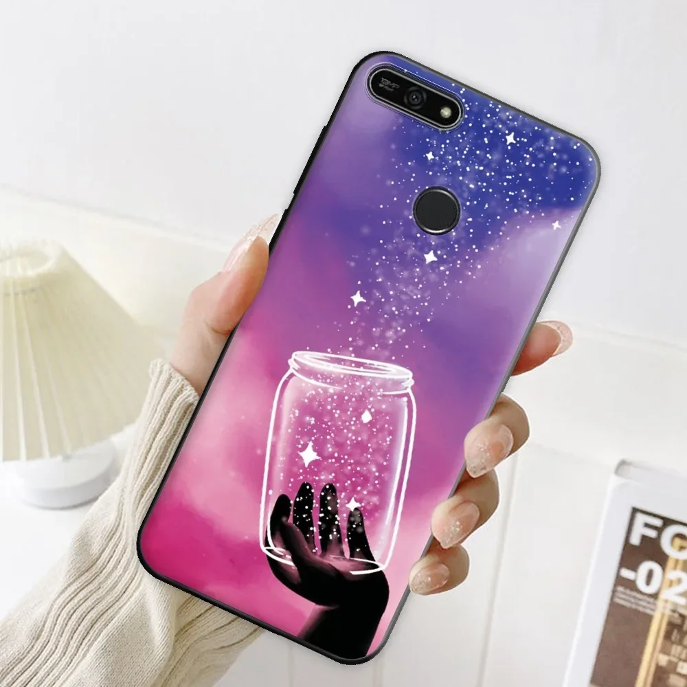 Case For Huawei Honor 7C Case Honor 7A Pro 5.7 7S 7C Pro Soft Silicone Phone Cover Cases For Huawei Honor 7C Aum-L41 TPU Bumper