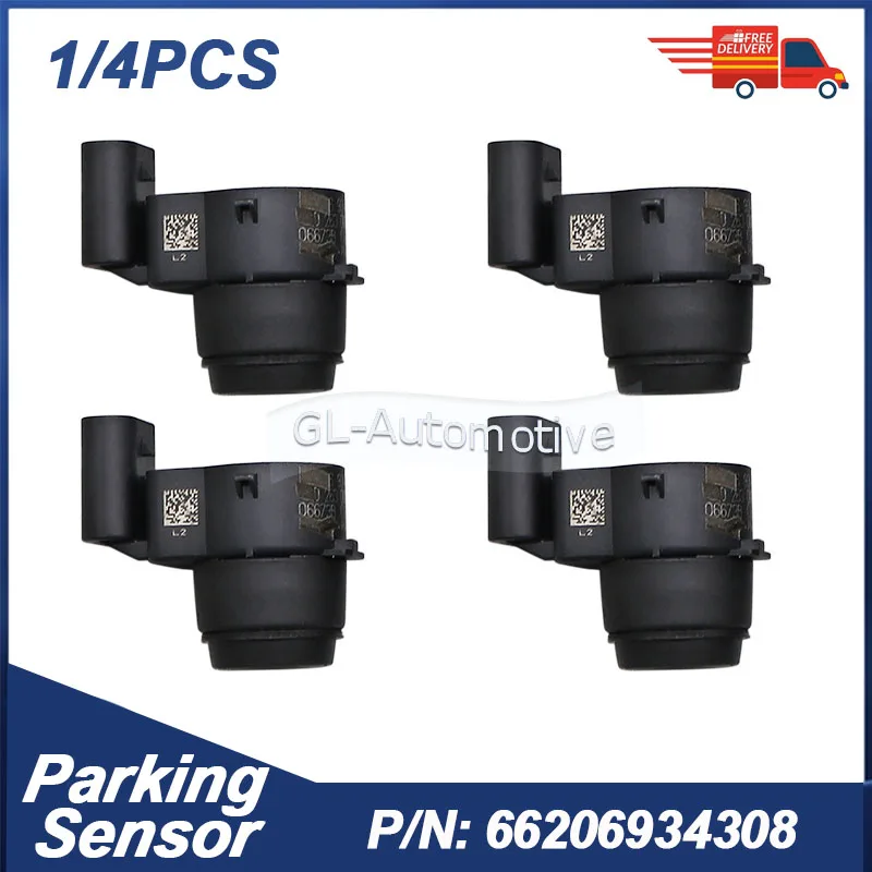 1/4PCS PDC Parking Assist Sensor For BMW E81 E80 E87 E90 E91 E92 E93 Mini Cooper 66206934308 66209196705 9196705
