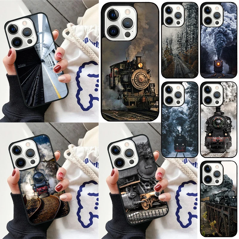 Moscow locomotive Cover For iPhone 16 13 14 15 Pro Max 12 Mini 11 15 Pro Max 6 7 8 Plus Max SE 2020 Phone Case