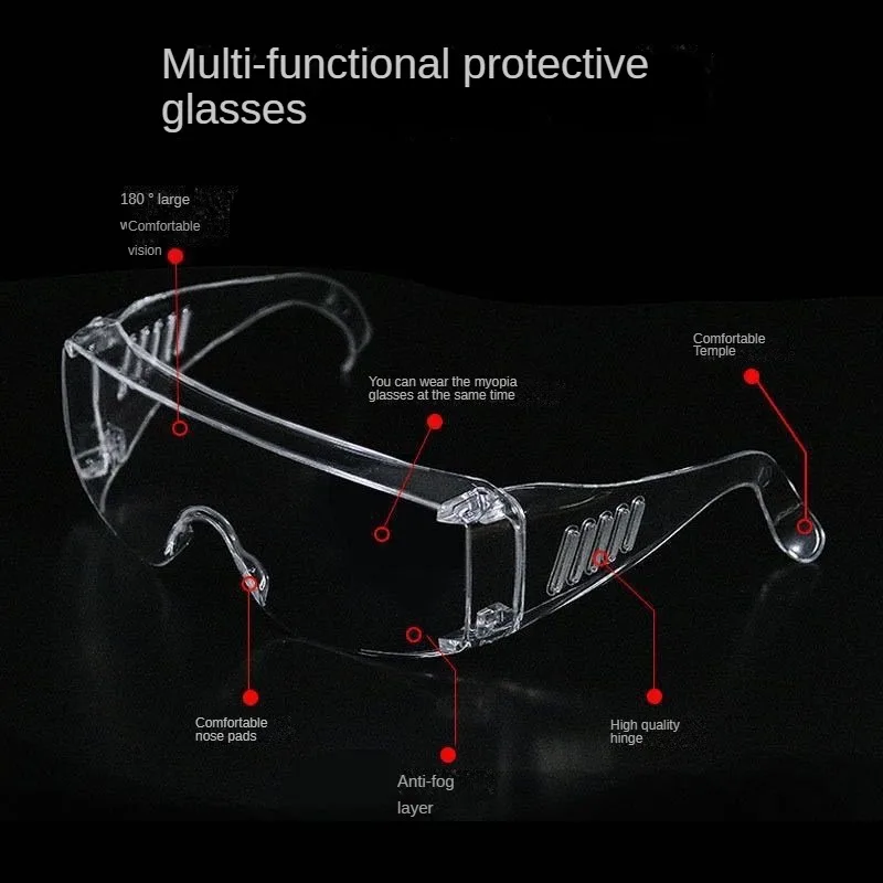 Blinds Goggles Anti-splash Industrial Anti-impact Anti-fog Anti-droplet Riding Safety Goggles Security Protection