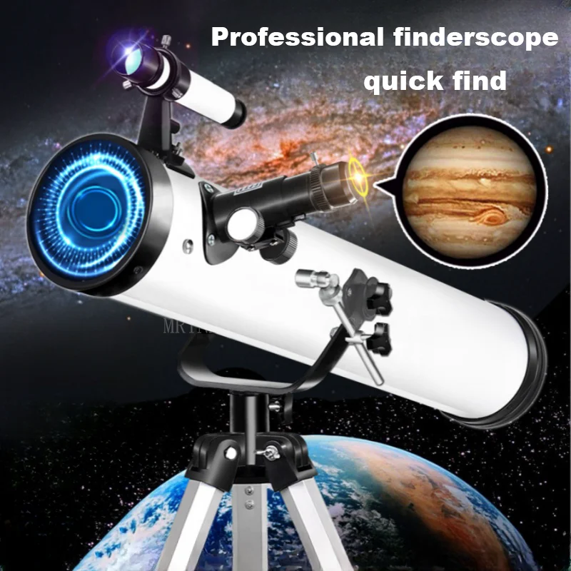 

Professional Astronomical Telescope Monocular 875X 114MM Large-Aperture for Stargazing Bird Watching Moon Sun Filt