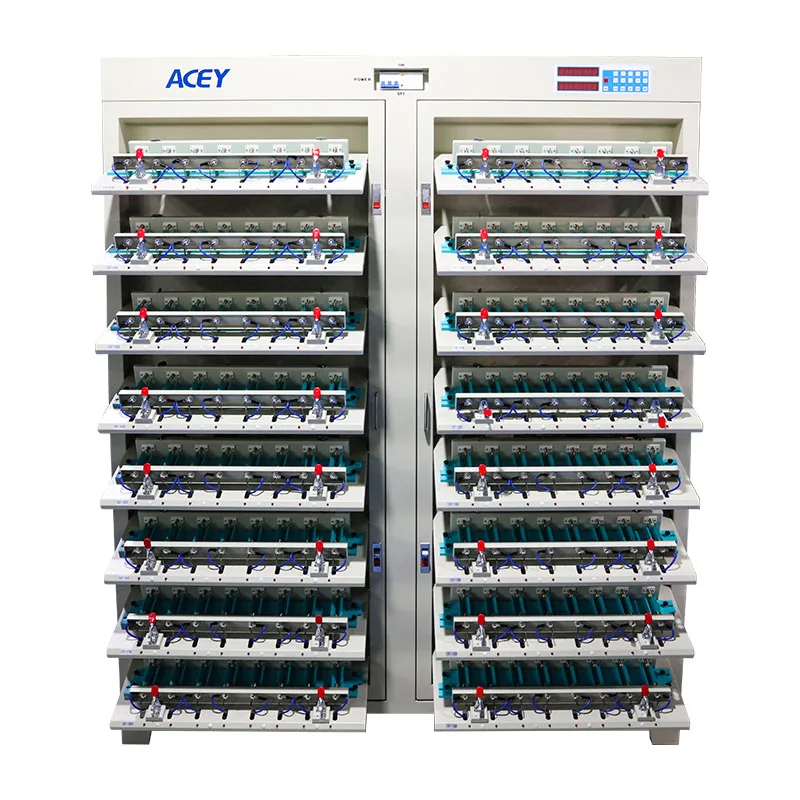Customized 256 Channels 5V 10A 20A 32140 33140 Lithium Charging Discharging Tester Cell Capacity Grading Machine